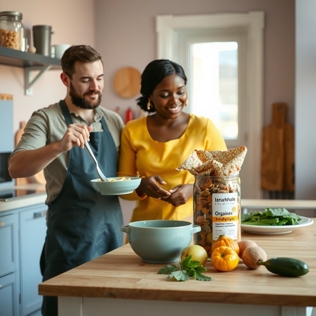 Vielfältige gesunde Zutaten